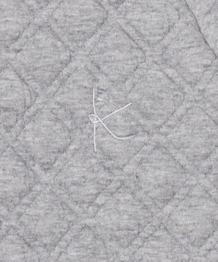 組曲 KIDS 【110-140㎝】ダイヤキルト ワンピース グレー系