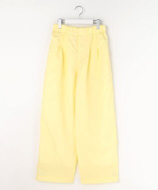 自由区 ヴィンテージツイルナイロン パンツ イエロー