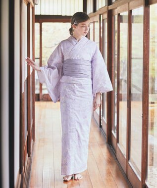 Maison de FLEUR フローラル浴衣 Lavender