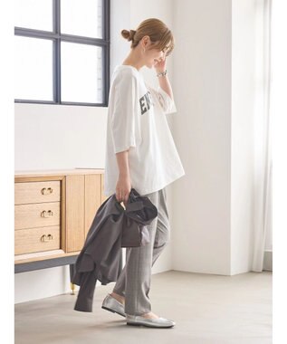 AMERICAN HOLIC ＢＩＧロゴカットプルオーバー Off White