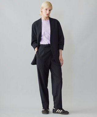 UNFILO MENS TENNEN TOUCH ワイドパンツ[23年春夏商品] ネイビー