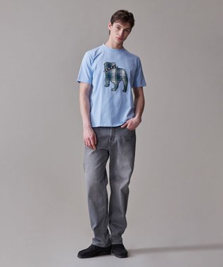 J.PRESS MEN インディゴストレッチデニム パンツ グレー系