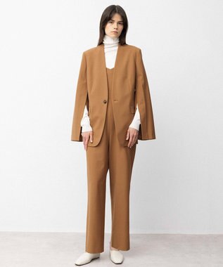 NAVE 【Nave】ウールポリエステルツイル ジャケット ベージュ系