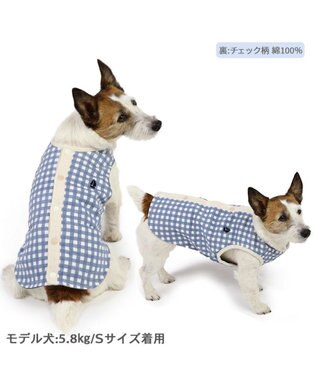 PET PARADISE ペットパラダイス やさしいベスト リバーシブル 《マリン柄》 小型犬 マリン柄