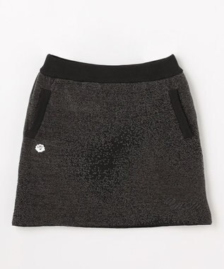 PW CIRCULUS 【手洗い洗濯可】 【WOMEN】グラデーションニットスカート ゴルフ レディース ブラック系