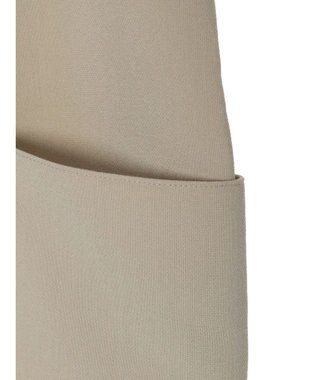 AMERICAN HOLIC イージーケアＵネックＩラインワンピース Gray Beige