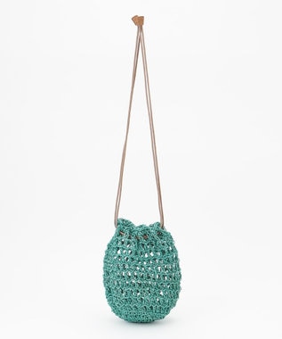 ONWARD CROSSET SELECT 【BAGMATI】アバカ巾着ショルダーバッグ