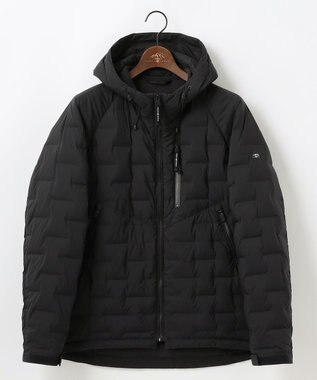 JOSEPH ABBOUD MOUNTAIN 【ストレッチ/軽量/パッカブル/ライナードッキング対応】2WAYストレッチダウンパーカー ブラック系
