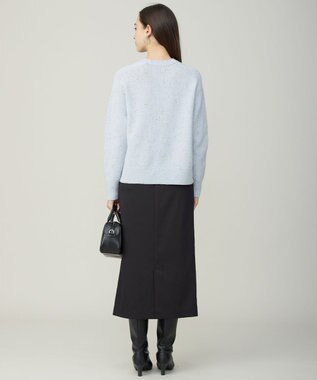 ICB 【先行予約】シャインノットカシミヤブレンド プルオーバーニット クラウドサックス