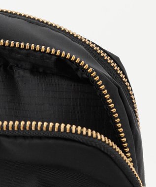 UNBILLION perche ナイロン×牛革PCリュック ブラック