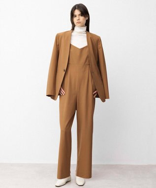 NAVE 【Nave】ウールポリエステルツイル ジャケット ベージュ系