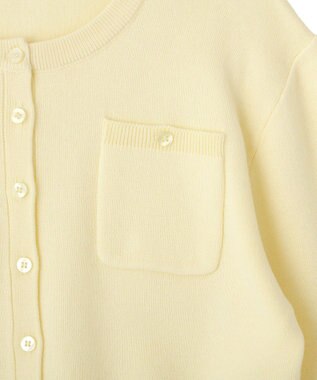 earth music&ecology ダブルポケットカーディガン Yellow