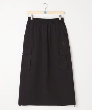 SHARE PARK LADIES 【撥水・UVカット・ストレッチ・軽量 】ナイロンカーゴスカート（S・Mサイズ） ブラック系