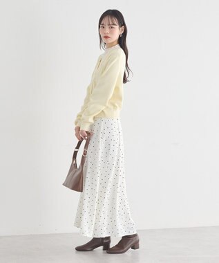 earth music&ecology ダブルポケットカーディガン Yellow