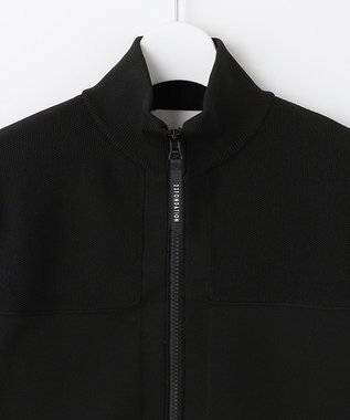 23区GOLF 【23Fondation/WOMEN】ニットブルゾン ブラック系