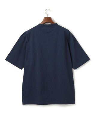 J.PRESS MEN 【J.PRESS ORIGINALS】Supima Recycle Jersey J.PRESS Logo T-shirt ネイビー系