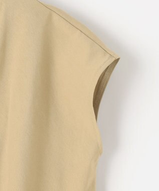 23区 S 【SLOW/一部店舗限定】ライトツイストコットン サッシュデザイン Tシャツ モスグリーン系