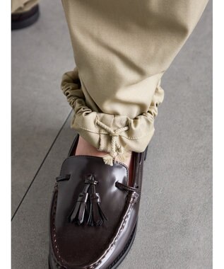 Te chichi シャイニーツイルパラシュートパンツ《2025Autumn catalog item》 カーキ