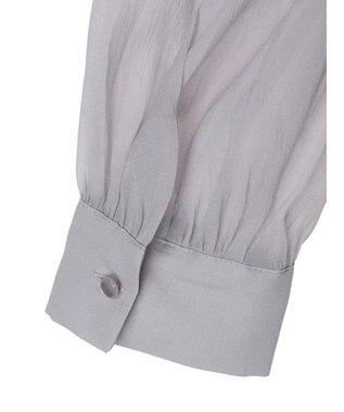 Green Parks ・ＥＬＥＮＣＡＲＥ　ＤＵＥ　バックリボンブラウス Light Gray