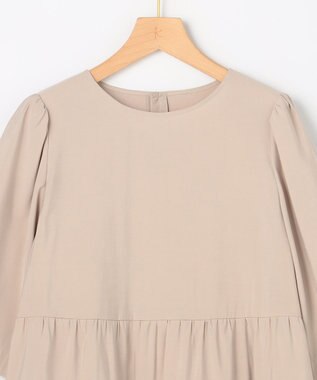 組曲 L 【先行予約】バウンディングシャーティング ブラウス ベージュ系