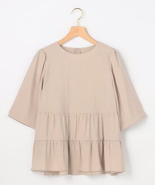 組曲 L 【先行予約】バウンディングシャーティング ブラウス ベージュ系