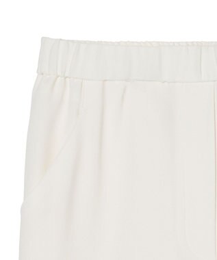 JOSEPH 【WEB&OUTLET限定・洗える】ラリーキャディー　ストレートワイドトラウザーズ Ivory