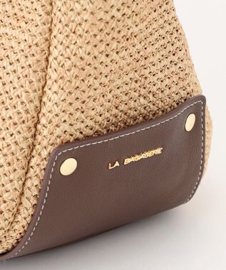 LA BAGAGERIE サイドタッセルサマートート　Mサイズ ベージュ