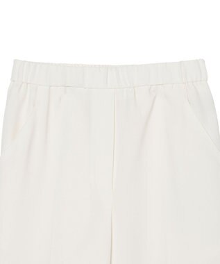 JOSEPH 【WEB&OUTLET限定・洗える】ラリーキャディー　ストレートワイドトラウザーズ Ivory