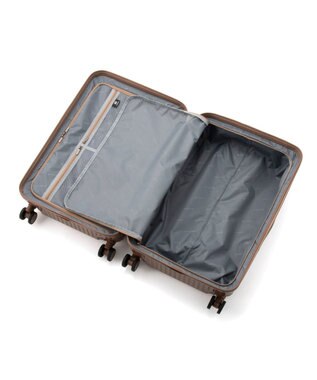 ACE BAGS & LUGGAGE EDGELINK クルーズボックスグリント スーツケース 64L フロントオープン 09143 エッジリンク ブラウン