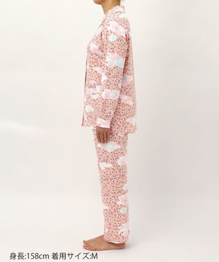 tsumori chisato SLEEP ツモリチサト パジャマ 長袖 長ズボン 綿100%(本体) レディース UDX581 /ワコール ベージュ