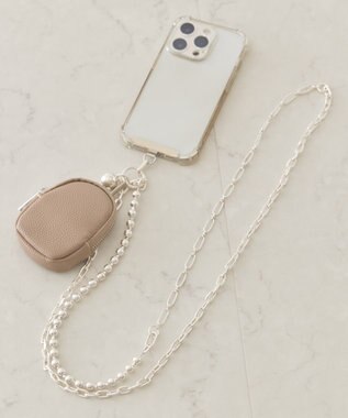 AMERICAN HOLIC マルチスマホショルダー Gray Beige