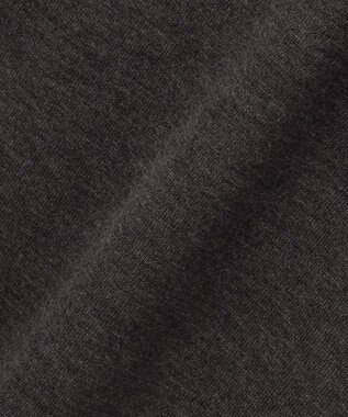 組曲 ニット襟トロンプルイユ ワンピース グレー系