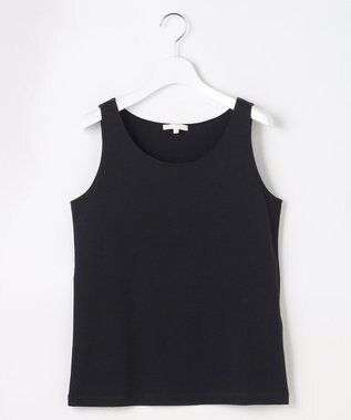 自由区 L 【SHIHOさん着用・昨年ご好評素材・新型登場】スーピマスムーススリム タンクトップ ブラック