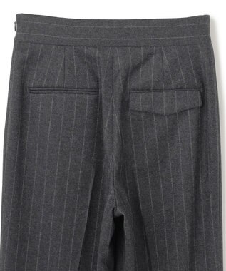 BEIGE， MARCEAU / ストライプパンツ C.Gray × White Line