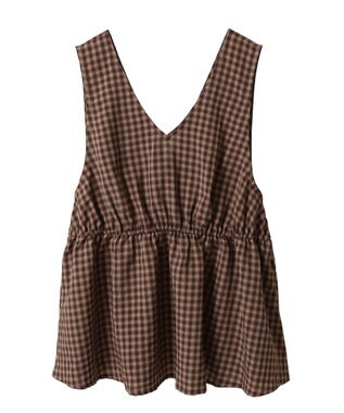 AMERICAN HOLIC 【前後2way】アソートペプラムベスト Check