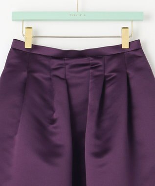 TOCCA 【洗える】CRYSTAL RIVER スカート パープル系