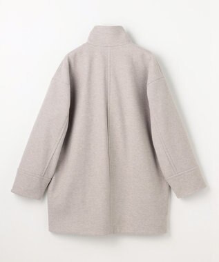 ANY L スタンドコクーンコート グレージュ