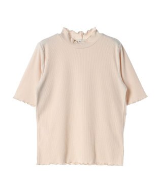 earth music&ecology ＳＥＴ２点ジャガードビスチェ＋リブプルオーバー Mint