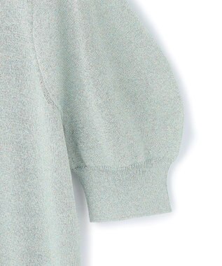 BEIGE， SMITHONITE / リュクスグリッター コクーンプルオーバー Sax