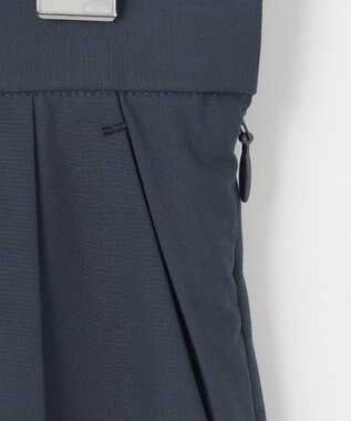 #Newans 【セレモニーにも】スカートライクワイドパンツ ネイビー