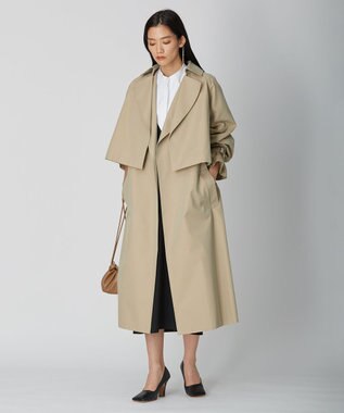 ICB L T/Cシャンブレーツイル 3WAYコート シャンブレーベージュ系