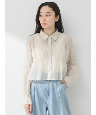 earth music&ecology シャーリングシャツ