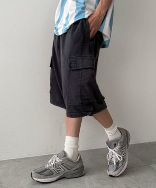 WEGO ケミカルカーゴショーツ スミクロ