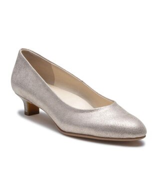 REGAL FOOT COMMUNITY 【リーガルレディース】F23R ローヒールパンプス パンプス ゴールド