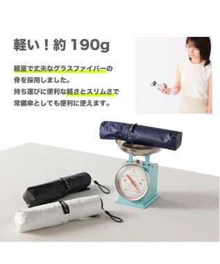 MOONBAT 【大きめ】晴雨兼用日傘 折りたたみ傘 無地／一級遮光 遮熱 UV ワイド54cm ネイビーブルー