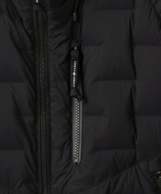 JOSEPH ABBOUD MOUNTAIN 【ストレッチ/軽量/パッカブル/ライナードッキング対応】2WAYストレッチダウンパーカー ブラック系