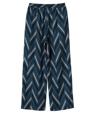 Green Parks イージー柄パンツⅢ Blue