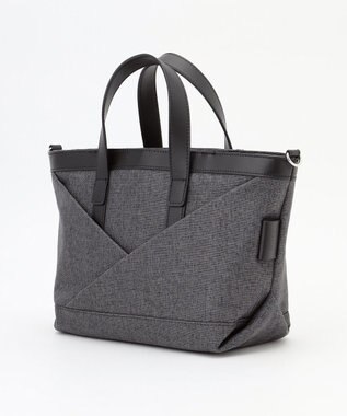 Y'SACCS リネンライク　イニシャルトート　Sサイズ ブラック