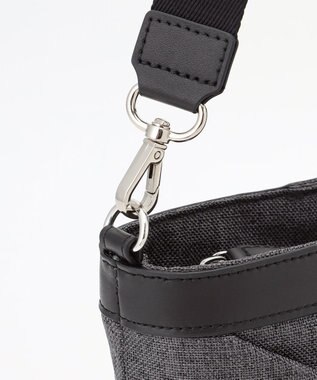 Y'SACCS リネンライク　イニシャルトート　Sサイズ ブラック