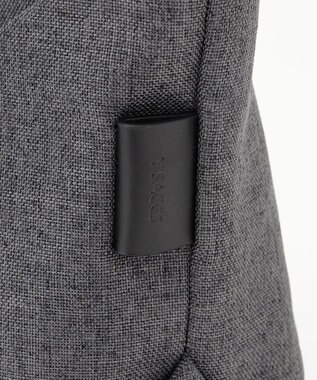 Y'SACCS リネンライク　イニシャルトート　Sサイズ ブラック